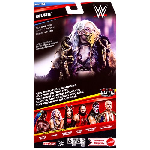WWE NXT Elite Collection Series 125 Giulia Action Figure