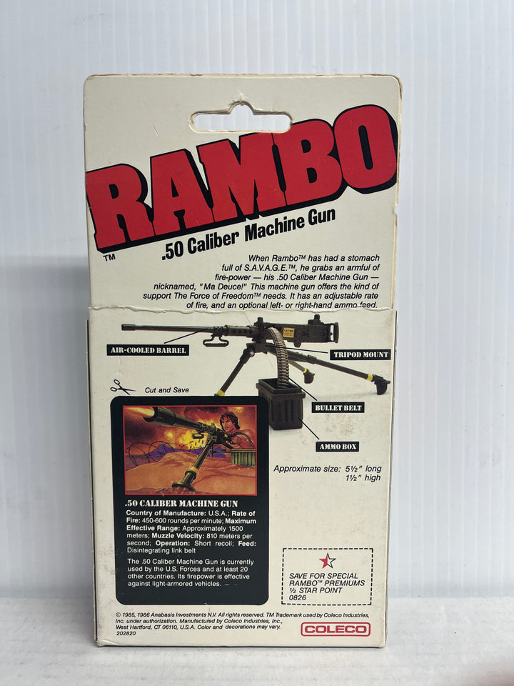Rambo .50 Caliber Machine Gun - Sure-Fire Ground Support