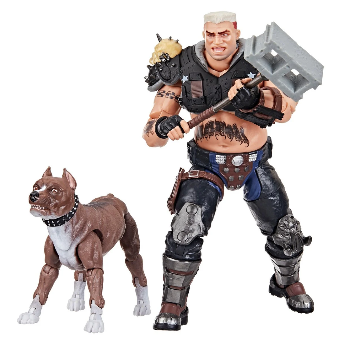 G.I. Joe Classified Series Dreadnok Road Pig and Rawkus Pet Dog Pit Bull 6-Inch Action Figure