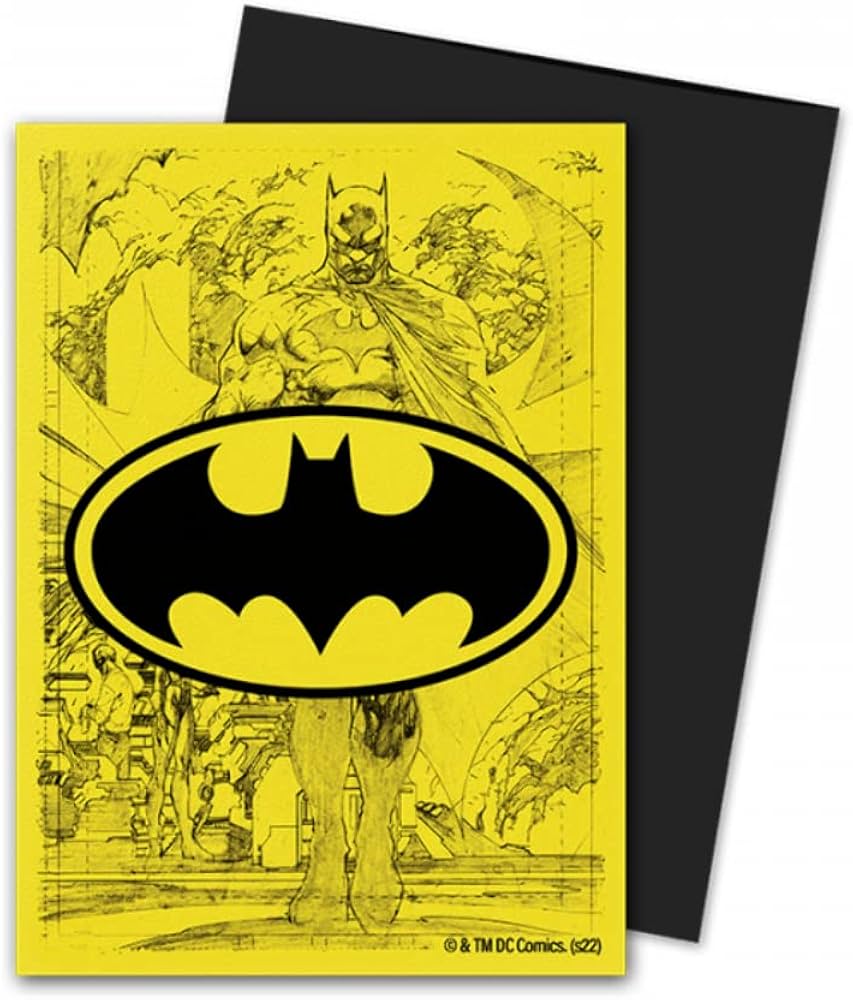 Dragon Shield Card Sleeves - Art: Batman Core (100 Ct) - Dual Matte