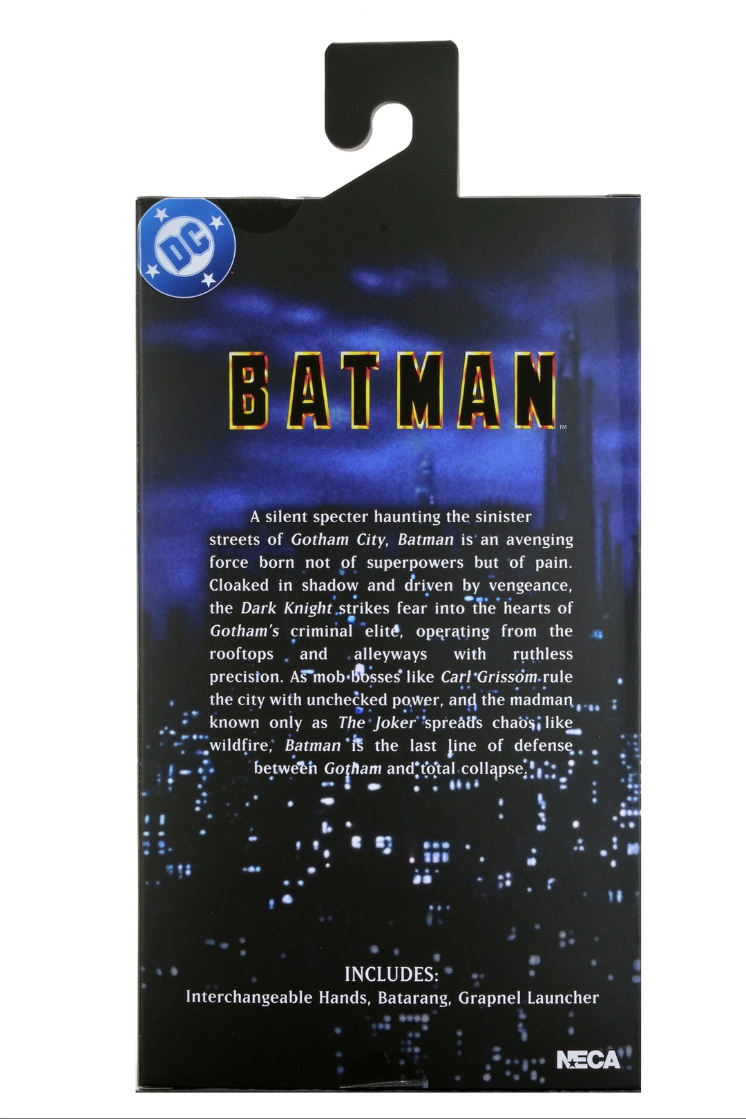 Batman (1989) - 8 Inch Scale Clothed Batman Action Figure