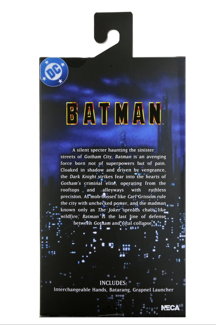 Batman (1989) - 8 Inch Scale Clothed Batman Action Figure