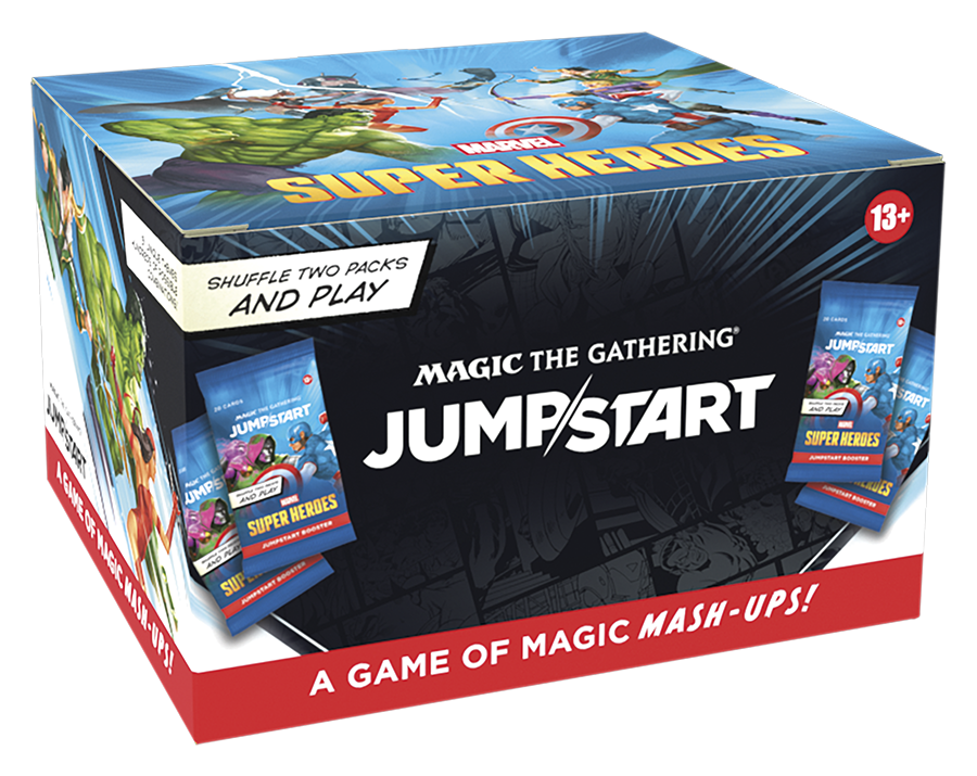 Magic: The Gathering - Marvel Super Heroes - Jumpstart Booster Box (24 Ct)