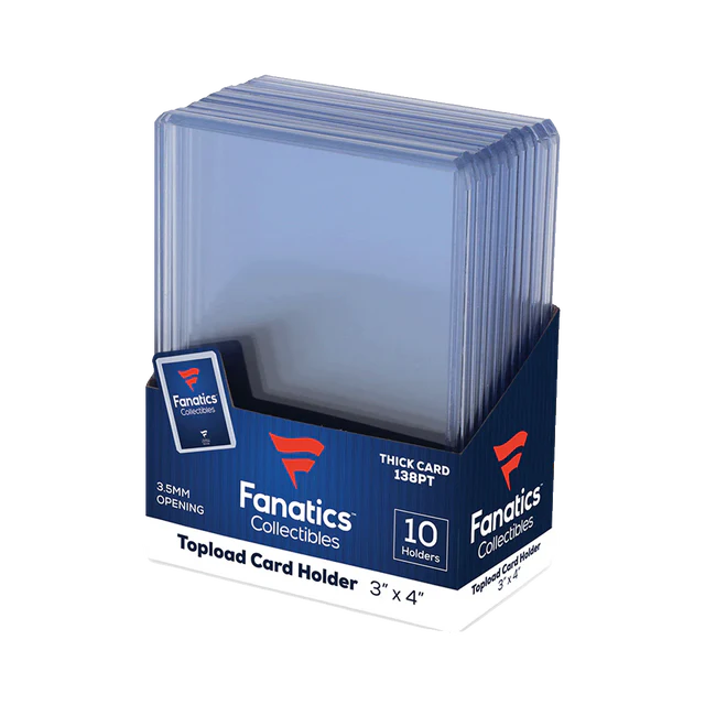 Fanatics 3x4 Toploader 138pt (10 Ct)