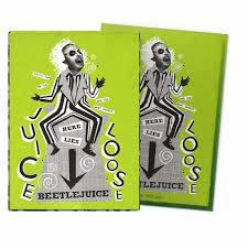 Dragon Shield Card Sleeves - Art: Beetlejuice - Brushed