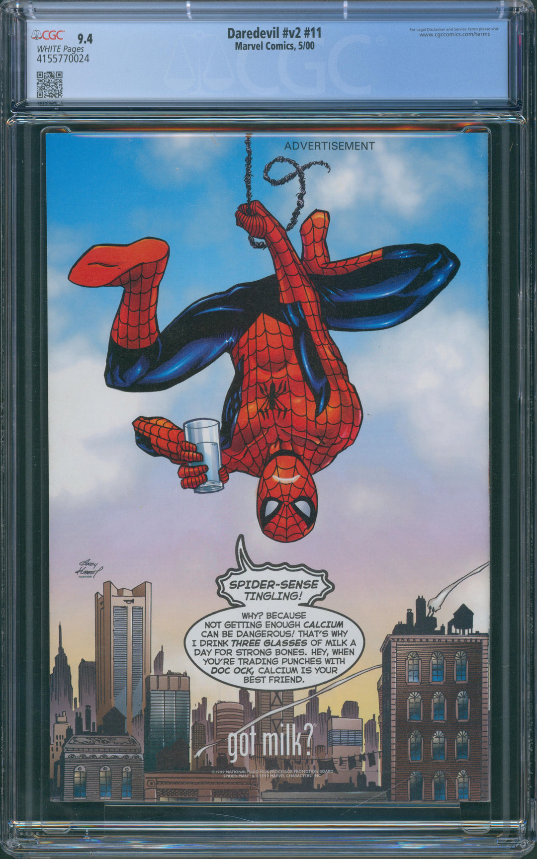 Daredevil #v2 #11 CGC 9.4