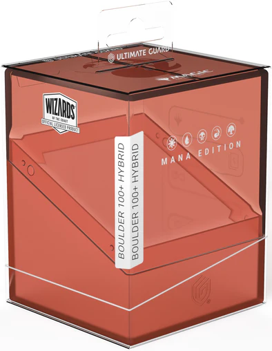 Ultimate Guard Deck Case - Boulder 100+ - MTG Mana Edition - Mountain