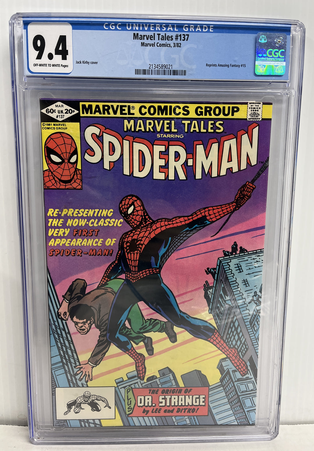 Marvel Tales #137 CGC 9.4