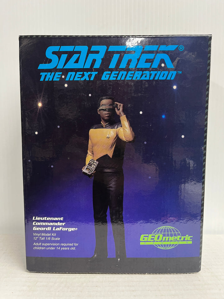 Star Trek the Next Generation Lieutenant Commander Geordi LaForge Vinyl Model Kit