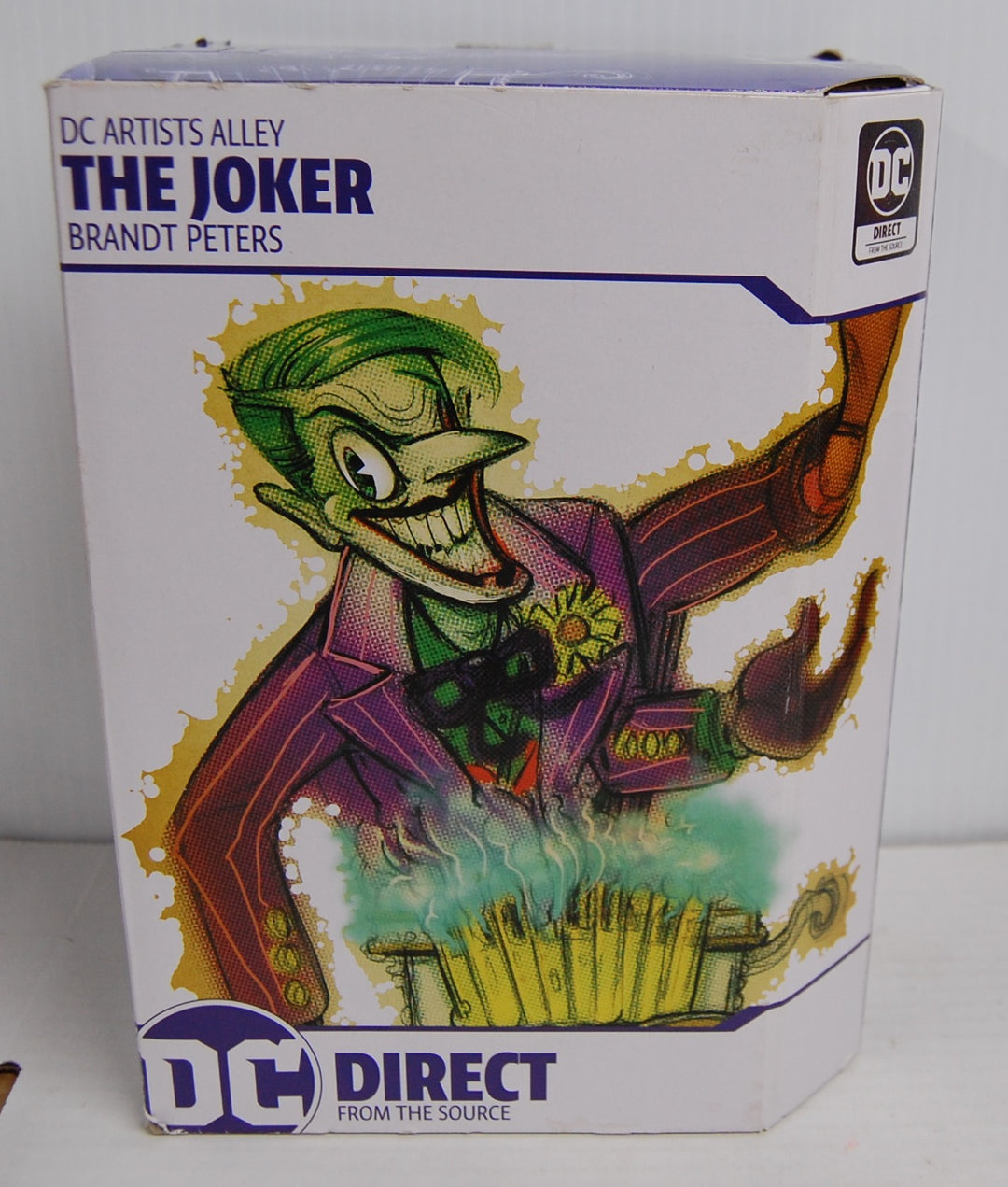 DC Direct Artists Alley - Joker by Brandt Peters Collectible # 1024/5000
