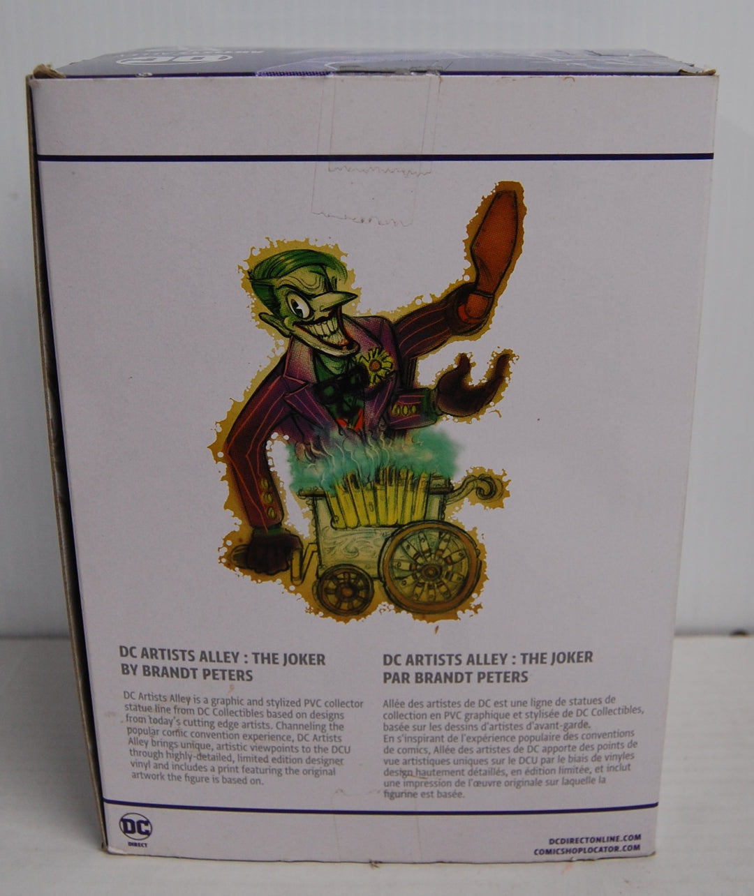DC Direct Artists Alley - Joker by Brandt Peters Collectible # 1024/5000