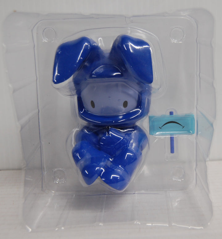 Juan Muniz x 3DRetro (Blue) Smile Felipe Vinyl Figure 2016 (Damaged Box) Used