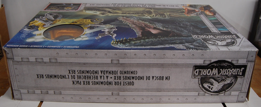 Jurassic World- Quest for Indominus Rex Pack NRFB