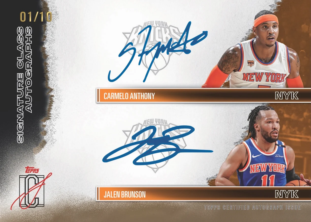 2025-26 Topps Signature Class Basketball Mega Box