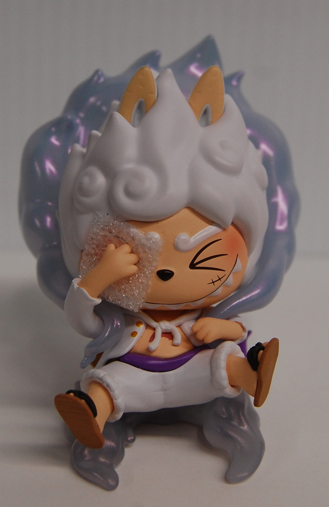 The Monsters X One Piece Gear 5 Luffy Secret Chase Figure Only (Opened) No Card