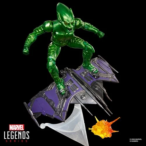 Spider-Man: No Way Home Marvel Legends Series Green Goblin Deluxe 6-Inch Action Figure
