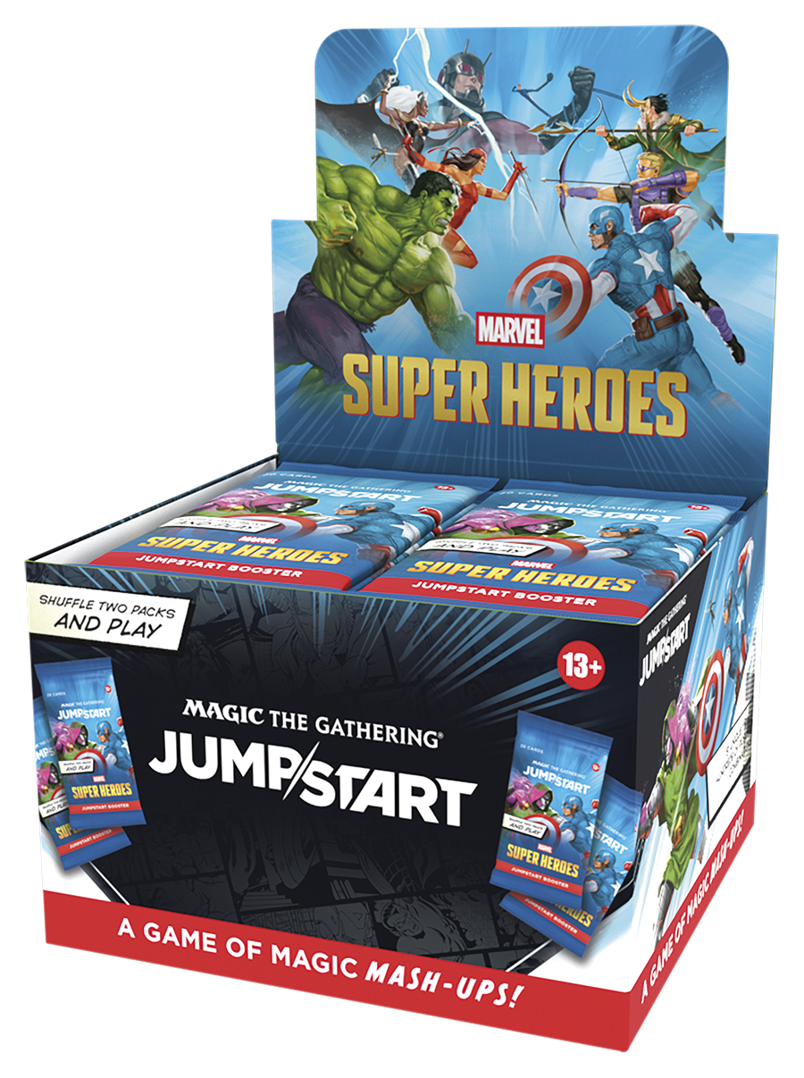 Magic: The Gathering - Marvel Super Heroes - Jumpstart Booster Box (24 Ct)