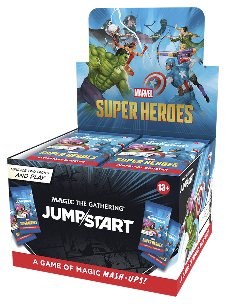 Magic: The Gathering - Marvel Super Heroes - Jumpstart Booster Box (24 Ct)