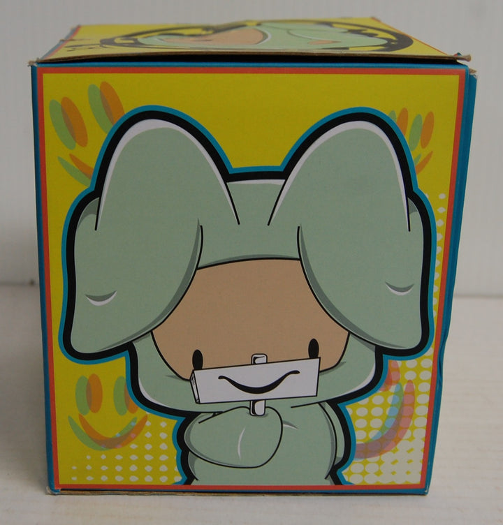 Juan Muniz x 3DRetro (Blue) Smile Felipe Vinyl Figure 2016 (Damaged Box) Used