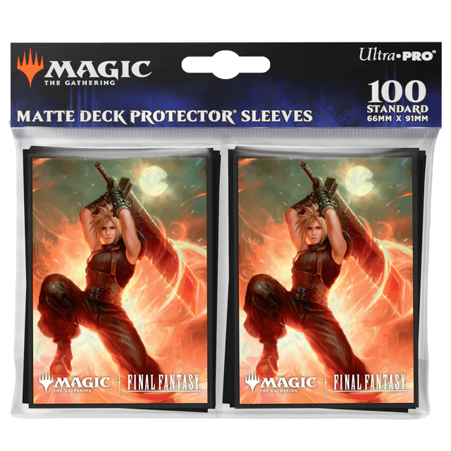 Ultra Pro Sleeves - MTG: Final Fantasy - Cloud, Ex-Soldier (100 Ct)