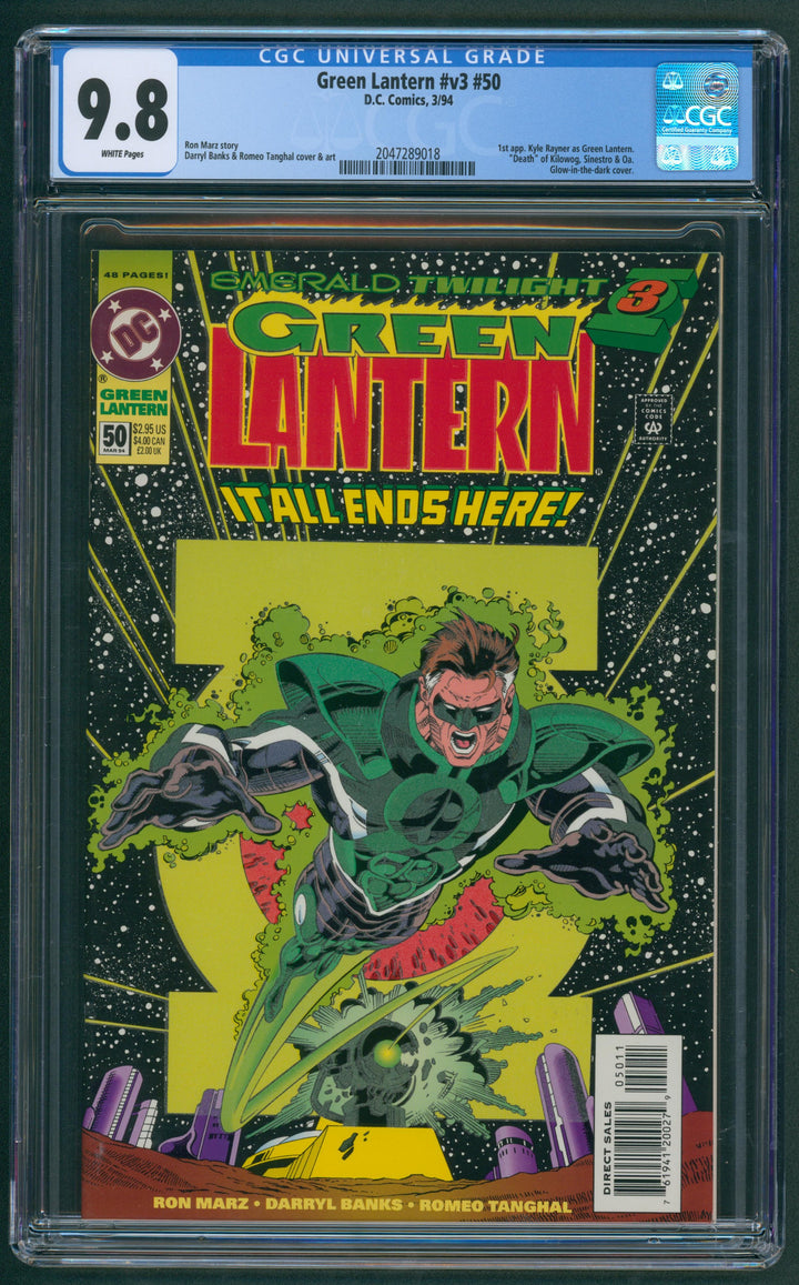 Green Lantern #v3 #50 CGC 9.8