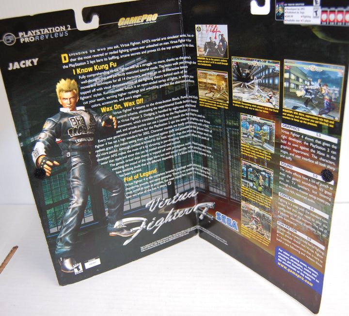 Sega Virtua Fighter 4 - Jacky Figure 2002 GamePro Series 3