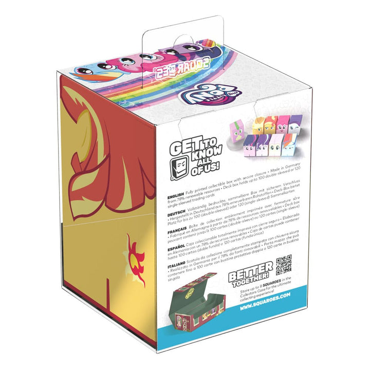 Squaroes: Deck Box - MLP Friendship is Magic - Sunset Shimmer
