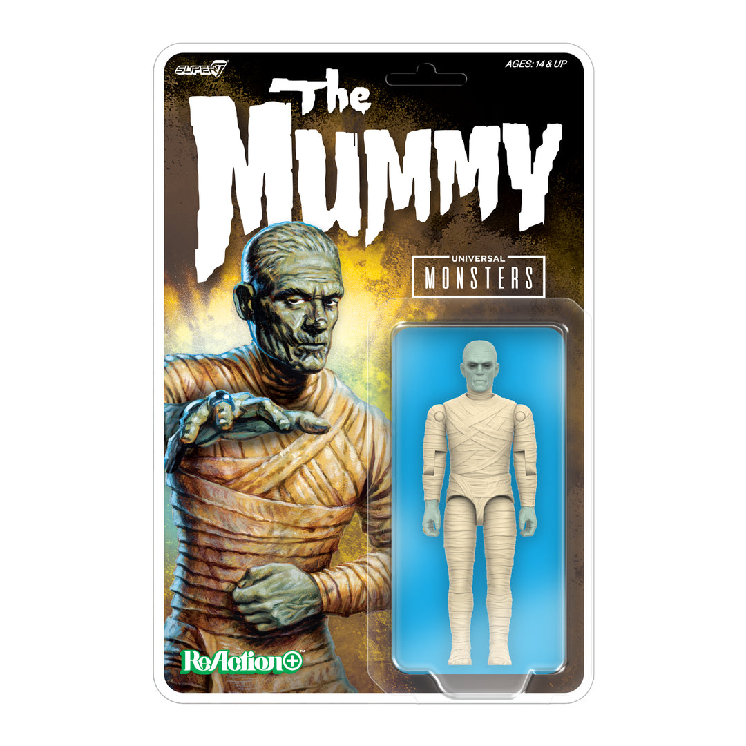 Universal Monsters The Mummy 3 3/4-inch ReAction+ Figure