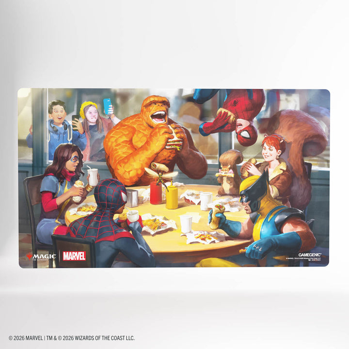 Magic the Gathering: Marvel Super Heroes Prime Playmat - Heroic Feast