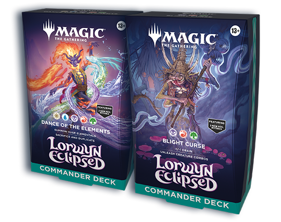 Magic: The Gathering - Lorwyn Eclipsed Commander Deck Bundle (2 Ct) PRE-SALE