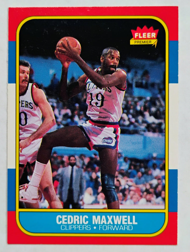 1986-87 Fleer Basketball Cedric Maxwell #70