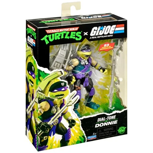 Teenage Mutant Ninja Turtles x G.I. Joe Donnie x Dial-tone Action Figure