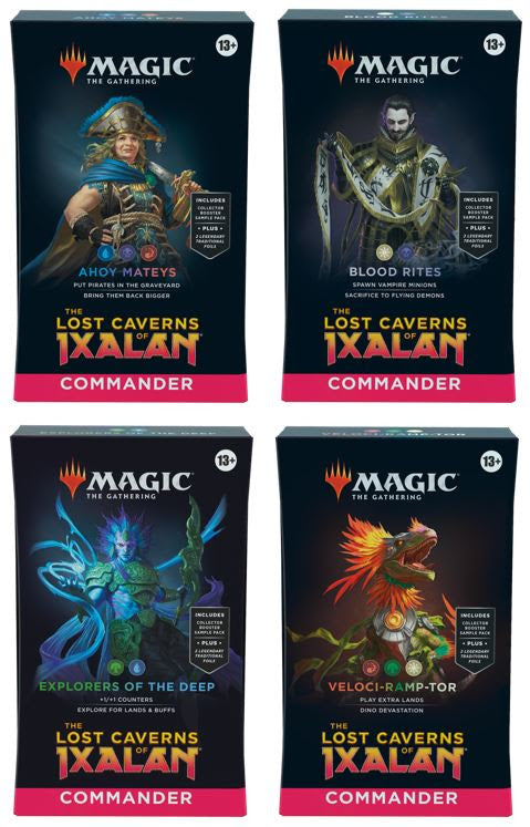Magic: The Gathering - Lost Caverns of Ixalan Commander Deck - Explorers of the Deep