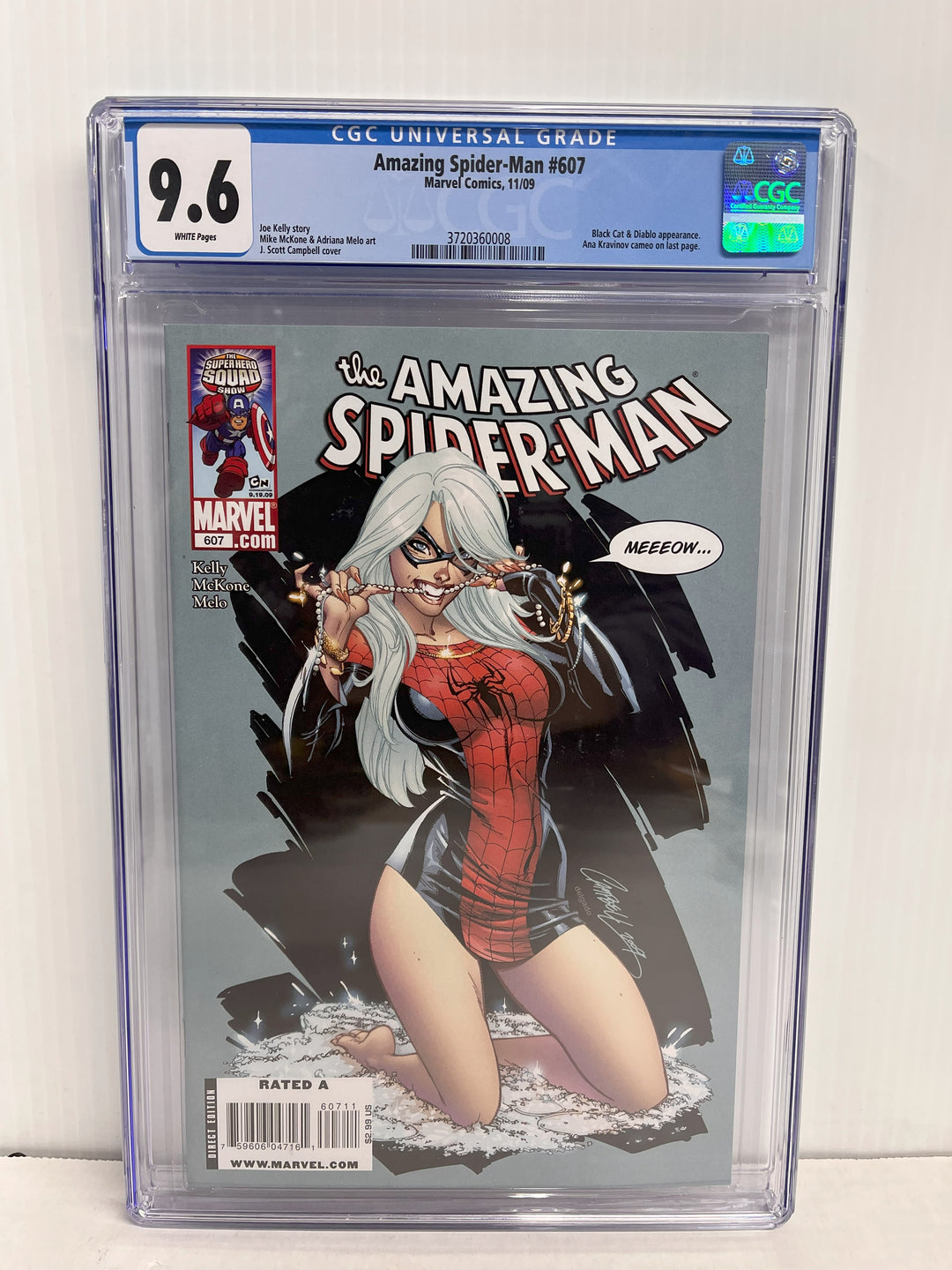 Amazing Spider-Man #607 CGC 9.6