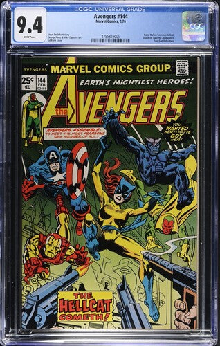 Avengers #144 CGC 9.4