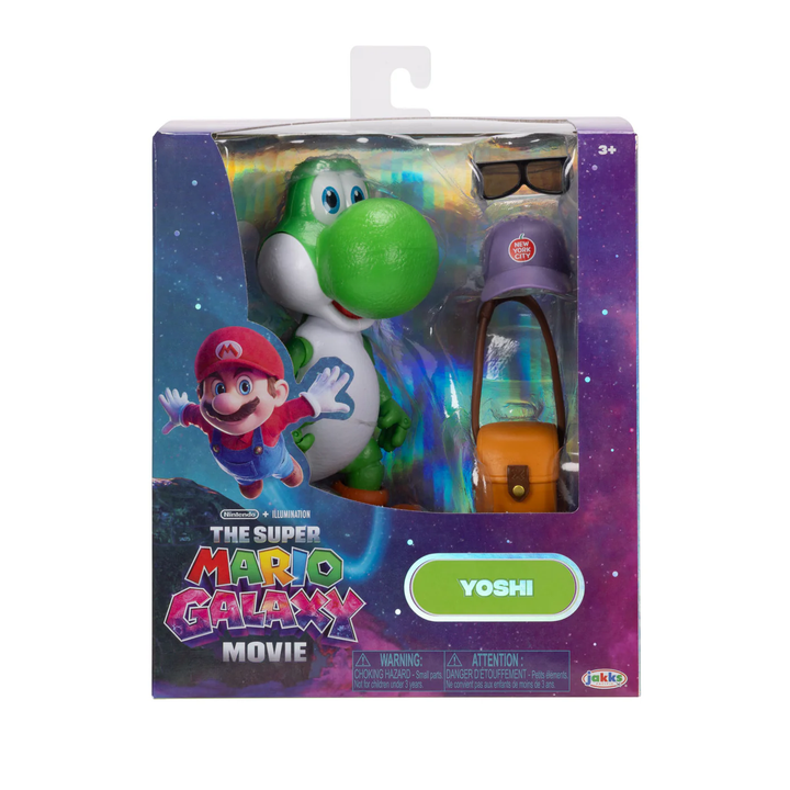 Super Mario Galaxy Movie Wave 1 Yoshi 5in Figure
