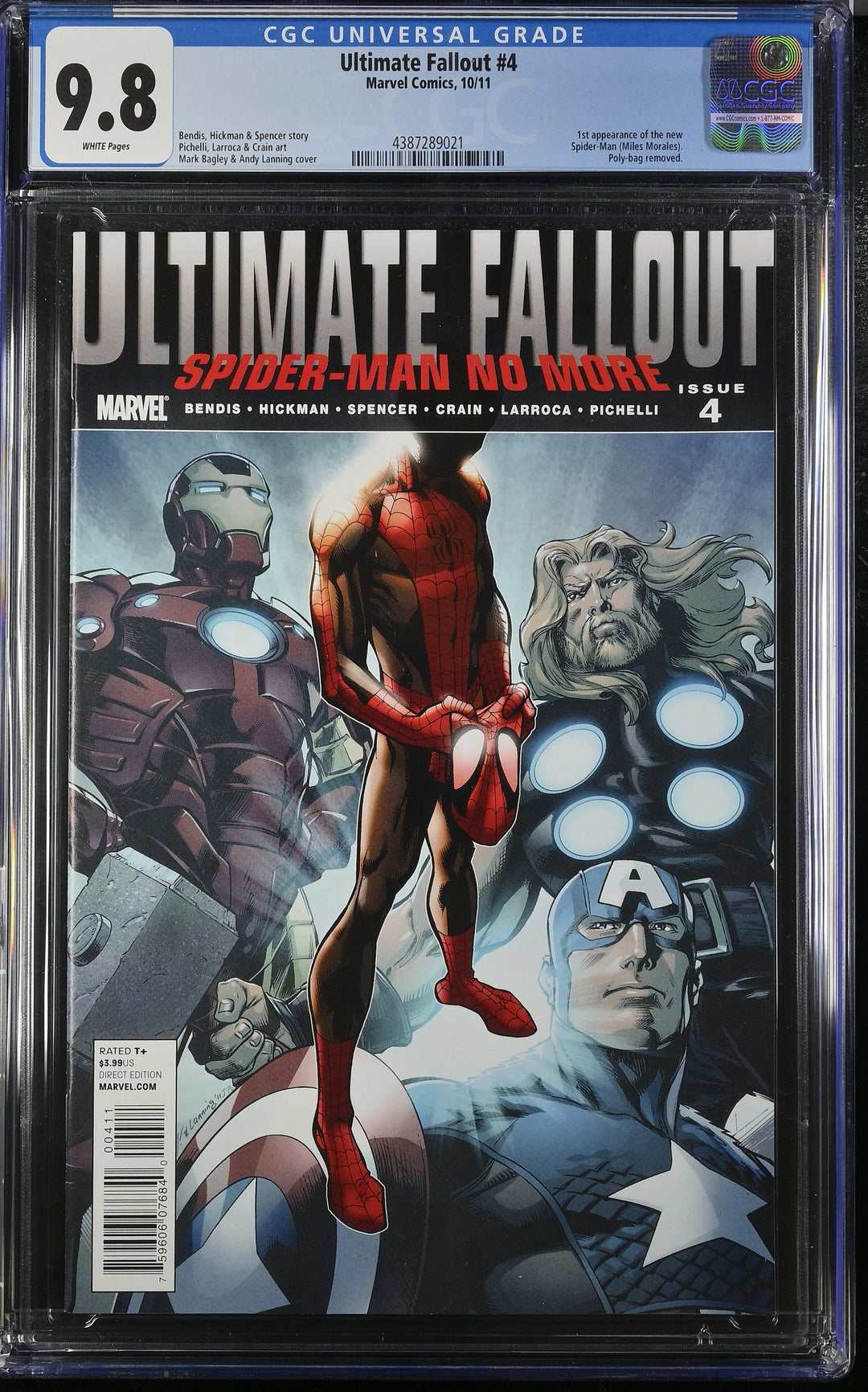 Ultimate Fallout #4 CGC 9.8