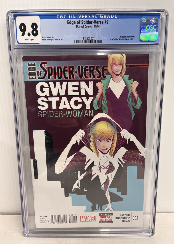 Edge of Spider-Verse #2 CGC 9.8