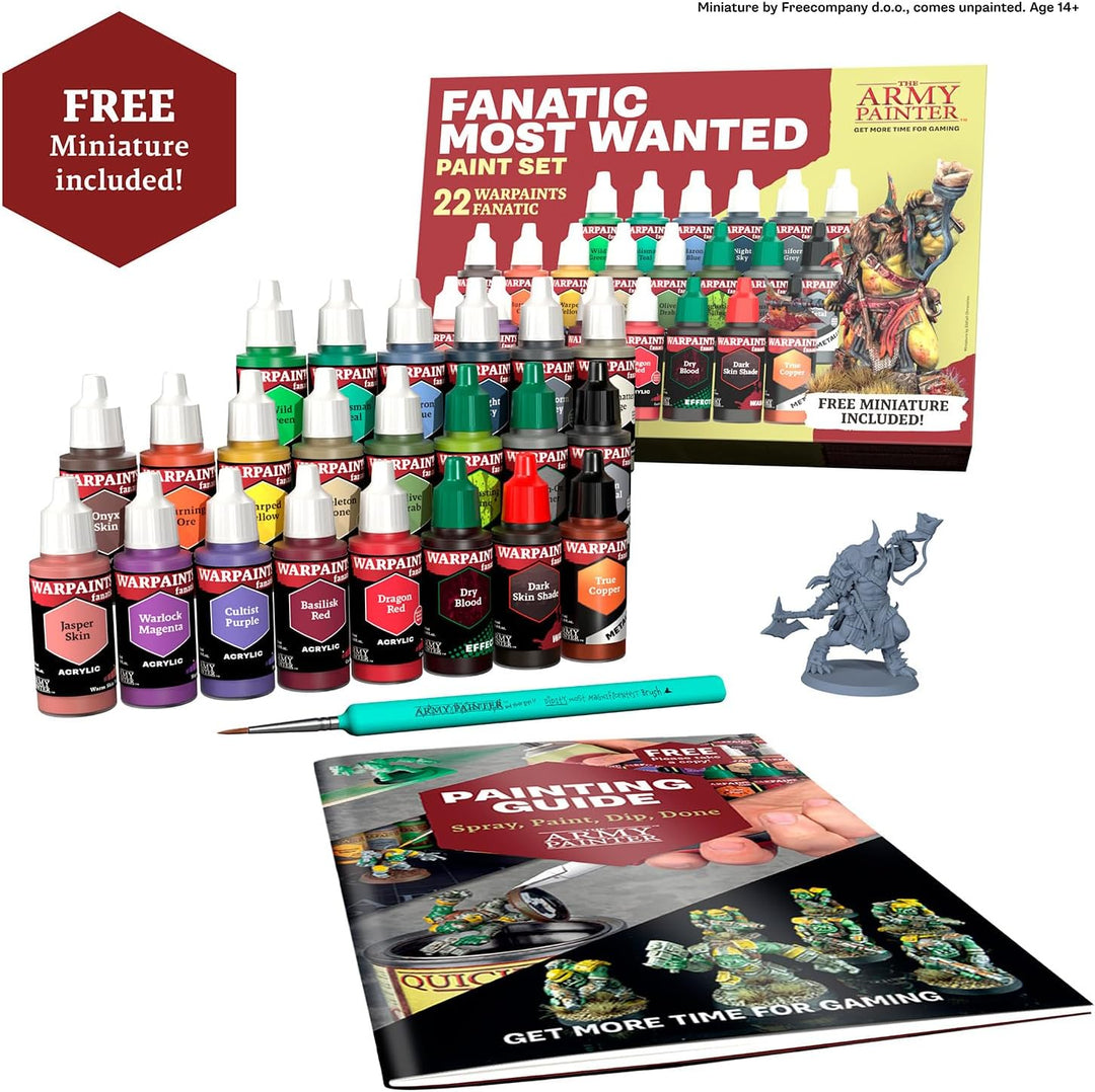 The Army Painter - Warpaints Fanatic: Most Wanted Paint Set