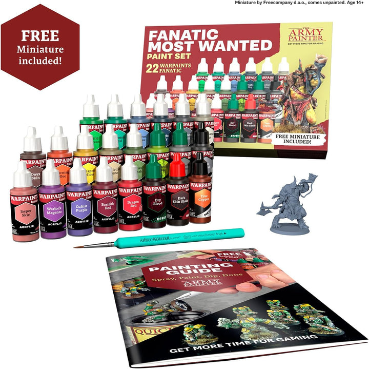 The Army Painter - Warpaints Fanatic: Most Wanted Paint Set