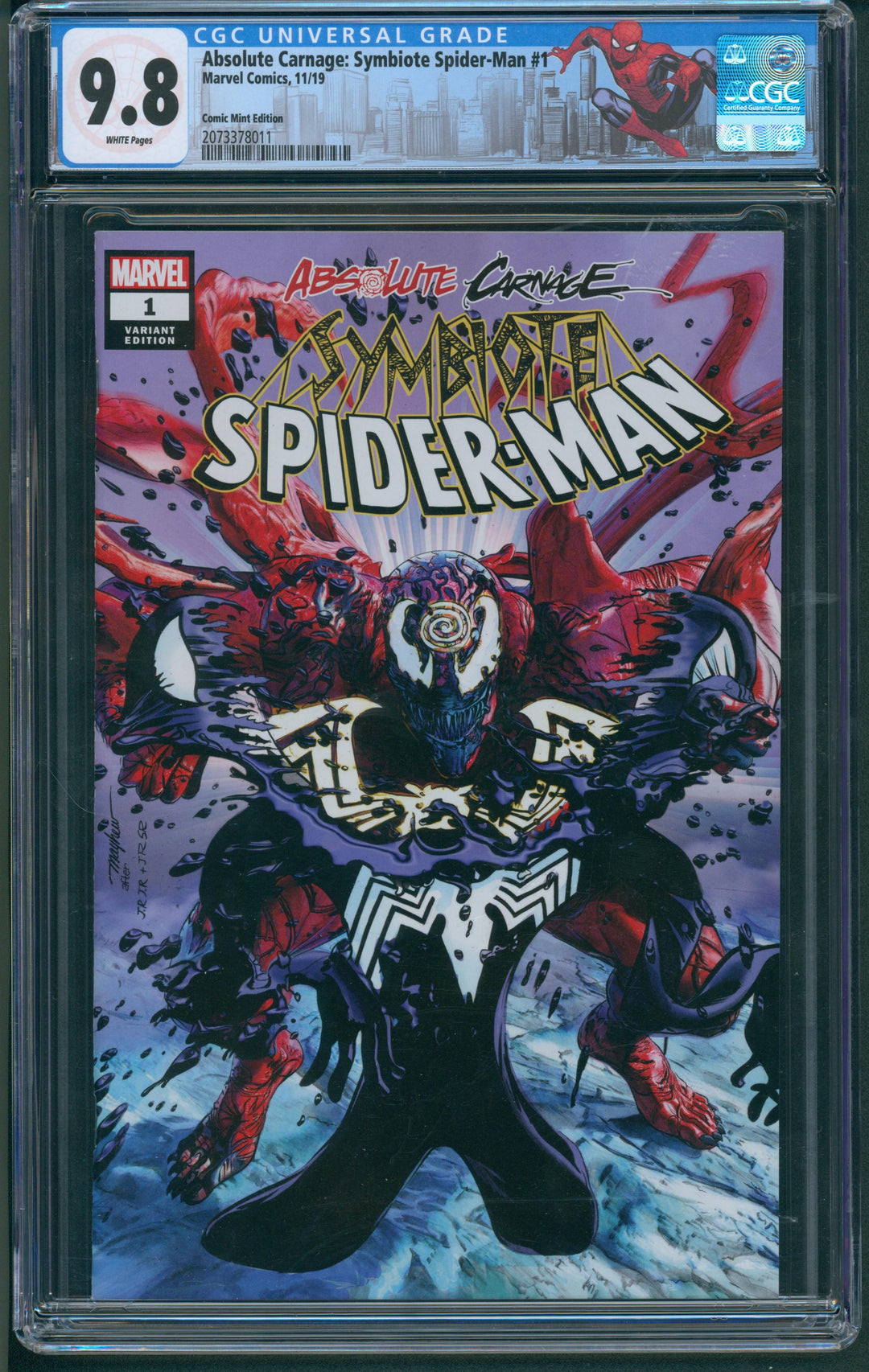 Absolute Carnage: Symbiote Spider-Man #1 CGC 9.8
