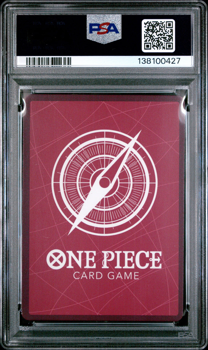 One Piece 2022 OP01-Romance Dawn #003 Monkey D. Luffy Alternate Art-Errata PSA 9