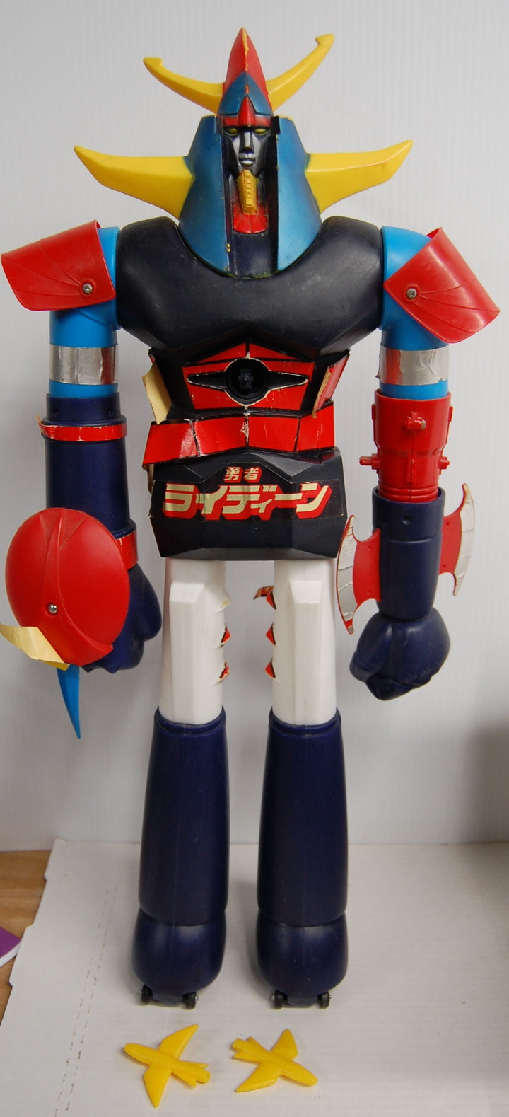 1970s Shogun Warriors - Raydeen 24" Jumbo Figure w/ 2 Missiles - Japan