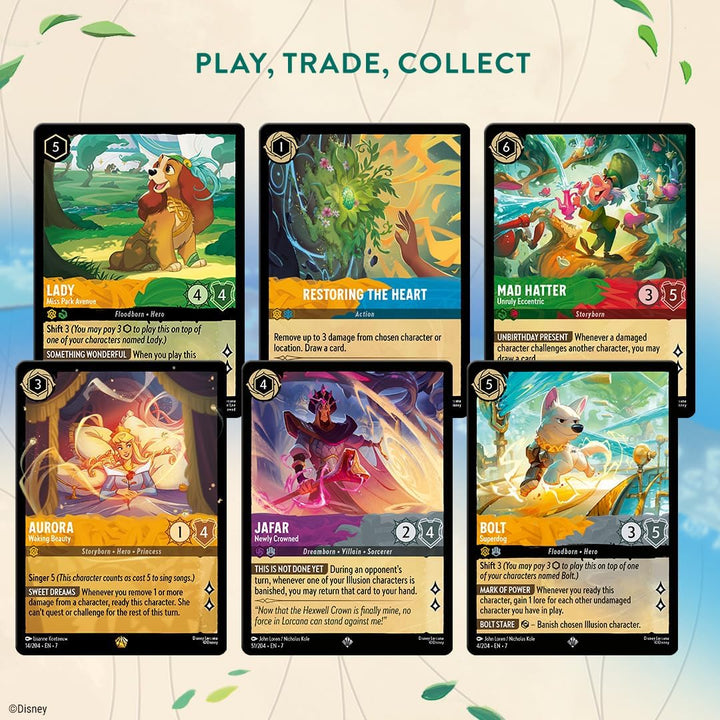 Disney Lorcana TCG: Archazia’s Island - Starter Deck: Amethyst/Steel (Iago & Jafar)