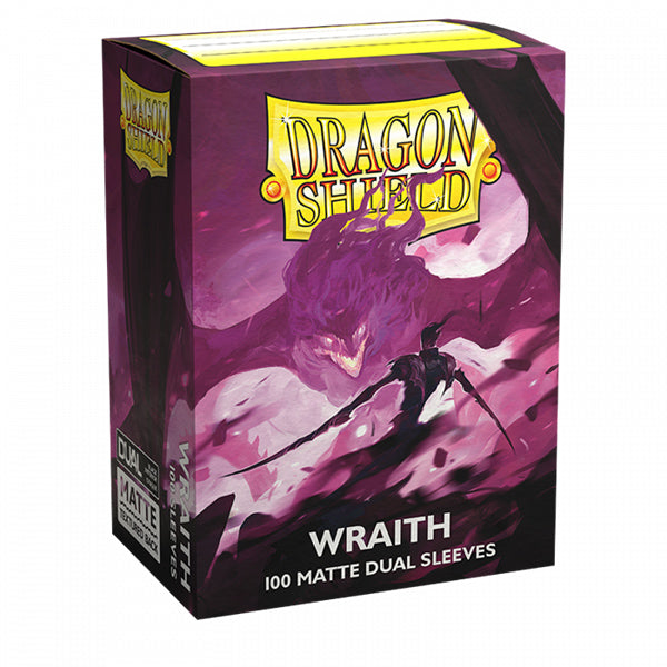 Dragon Shield Card Sleeves - Dual Matte: Wraith (Dark Magenta)