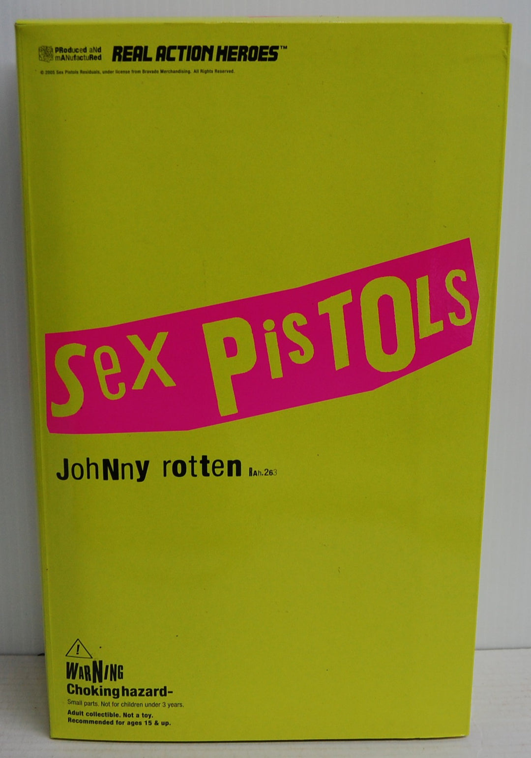 Real Action Heroes RAH.263 - Sex Pistols Johnny Rotten 12" Figure (Used)