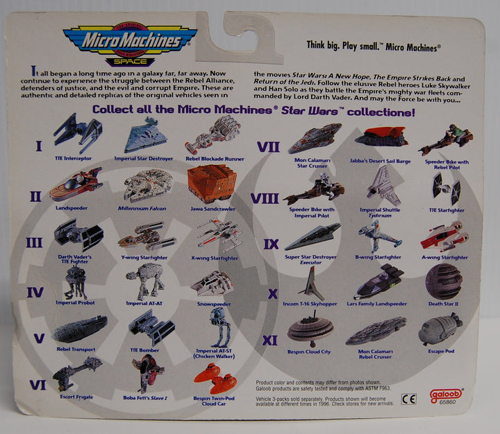 Micro Machine 1995 Star Wars XI