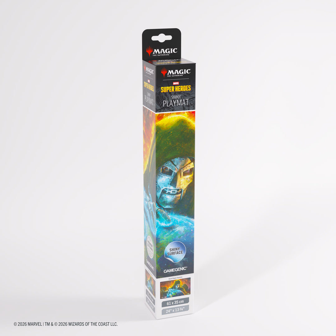 Magic the Gathering: Marvel Super Heroes Shiny Playmat - Doom Reigns Supreme
