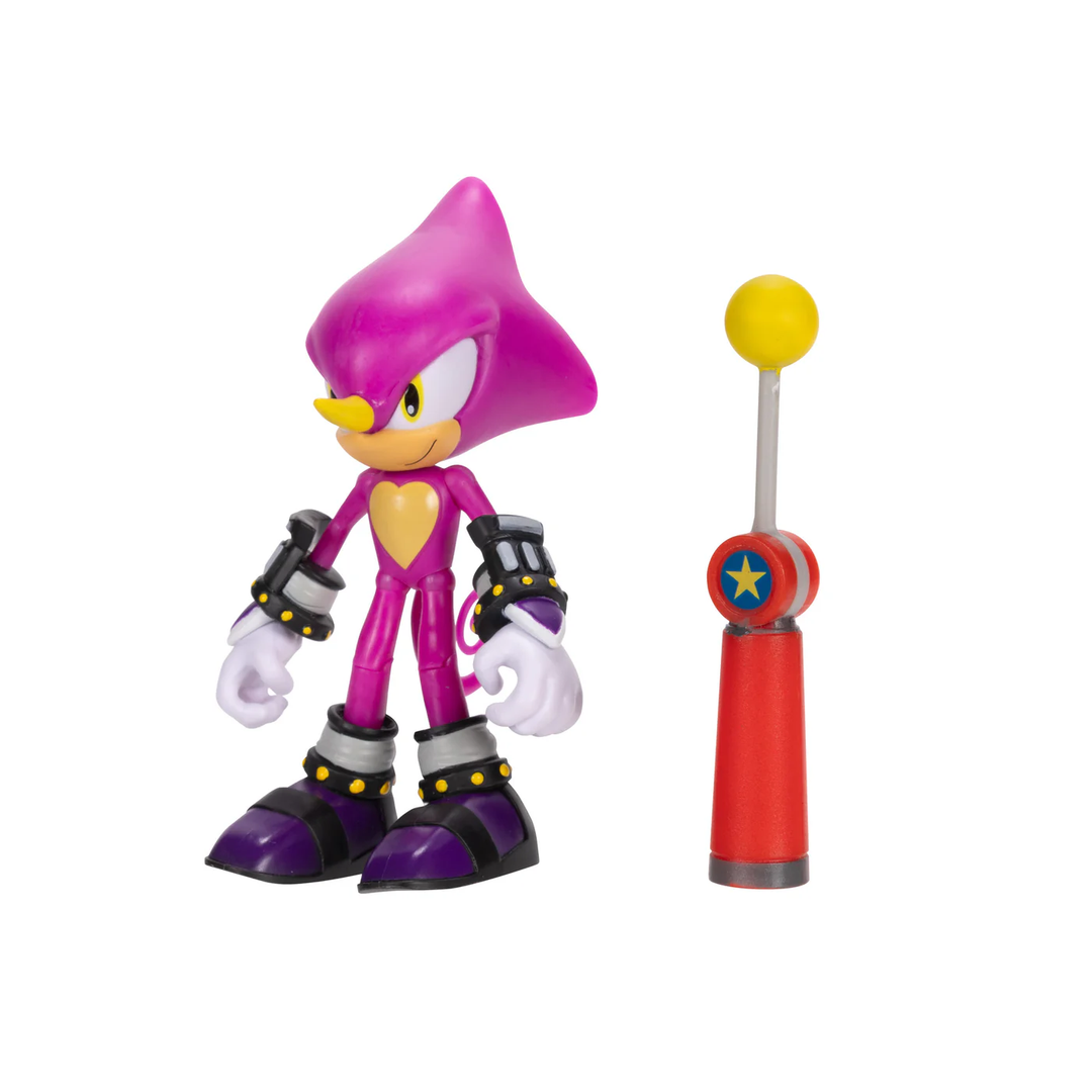 Sonic The Hedgehog Wave 20 4in Espio with Checkpoint Figure