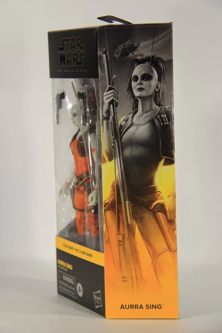 Star Wars: The Black Series - Aurra Sing (the Clone Wars) 6-Inch Action Figure